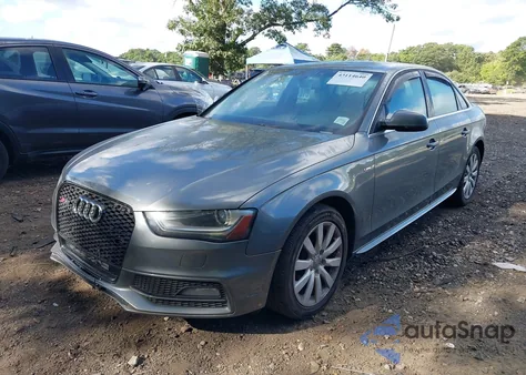 2015 Audi A4 2.0T Premium from USA, damaged, VIN WAUBFAFLXFN029707